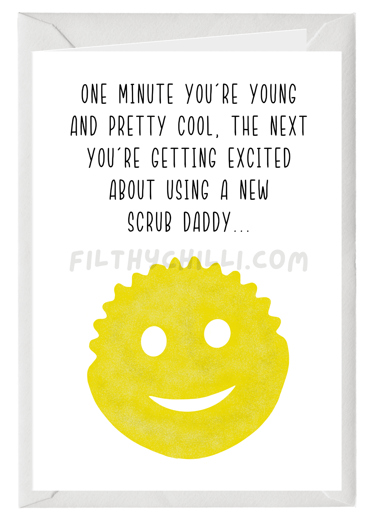 Use A New Scrub Daddy Card