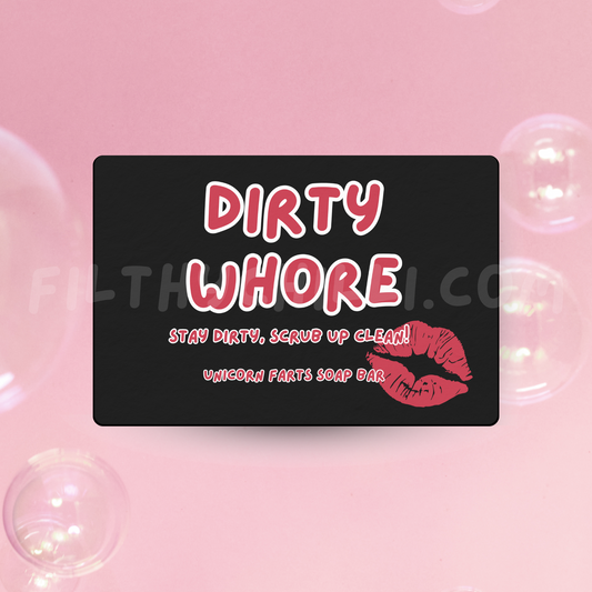 Funny Dirty Whore Soap Bar