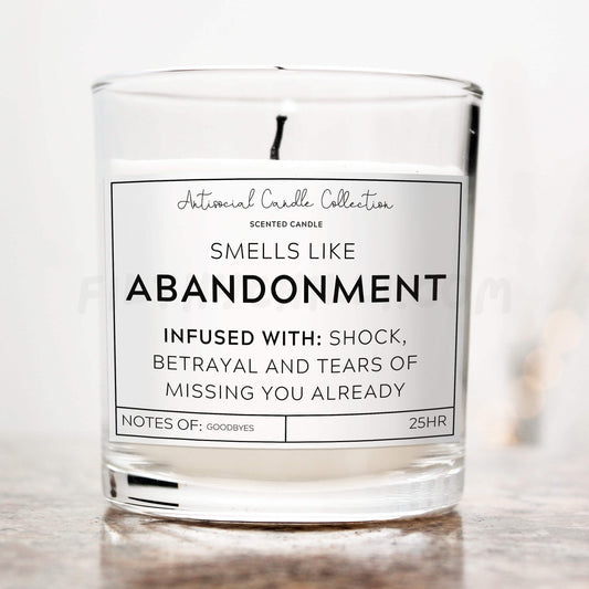 Smells Like Abandonment Candle