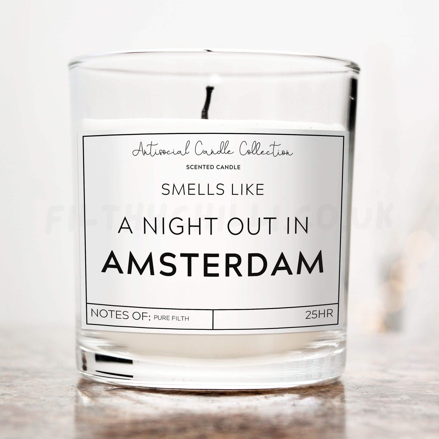 Smells like a night out in Amsterdam Candle