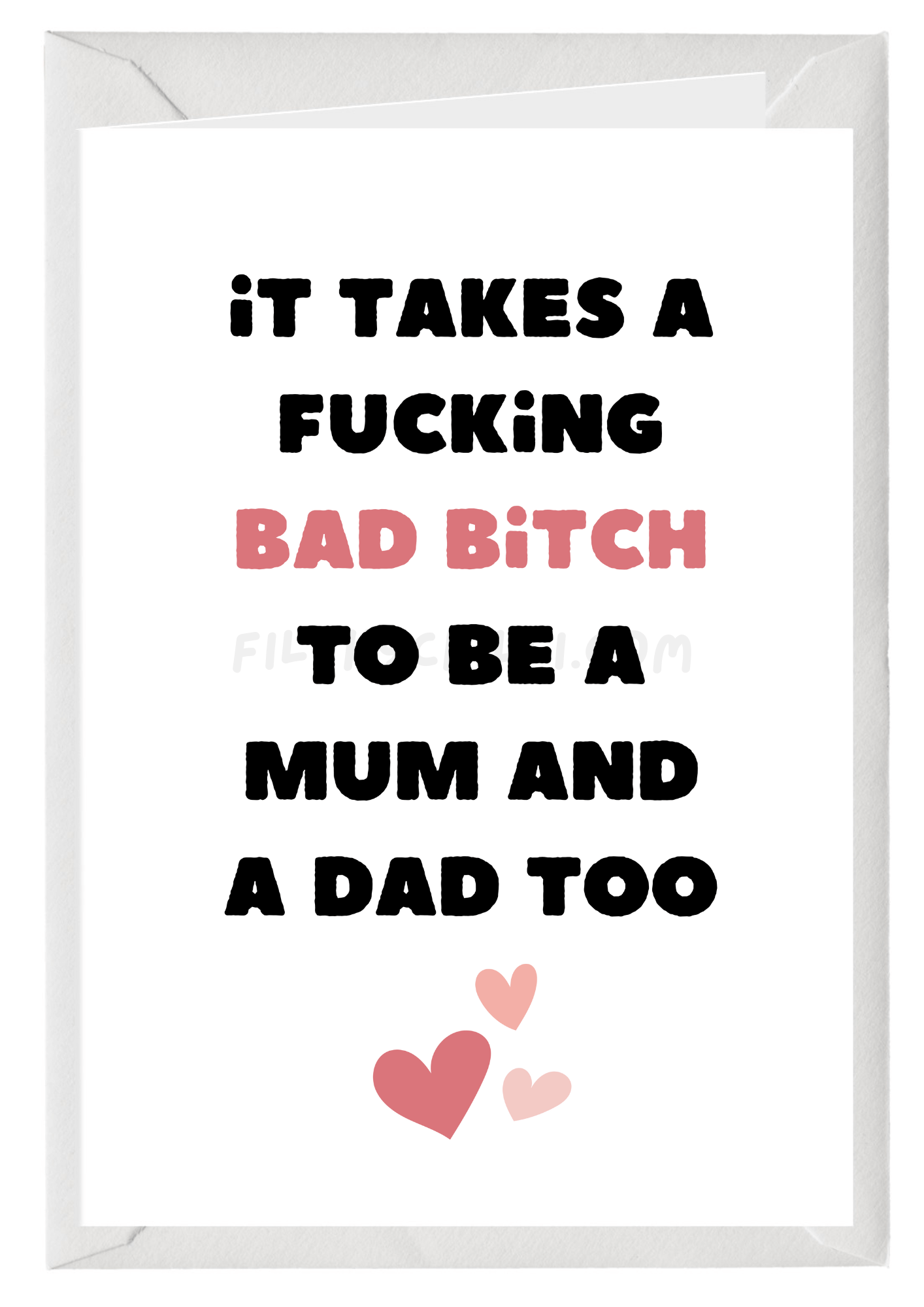 Bad Bitch Card