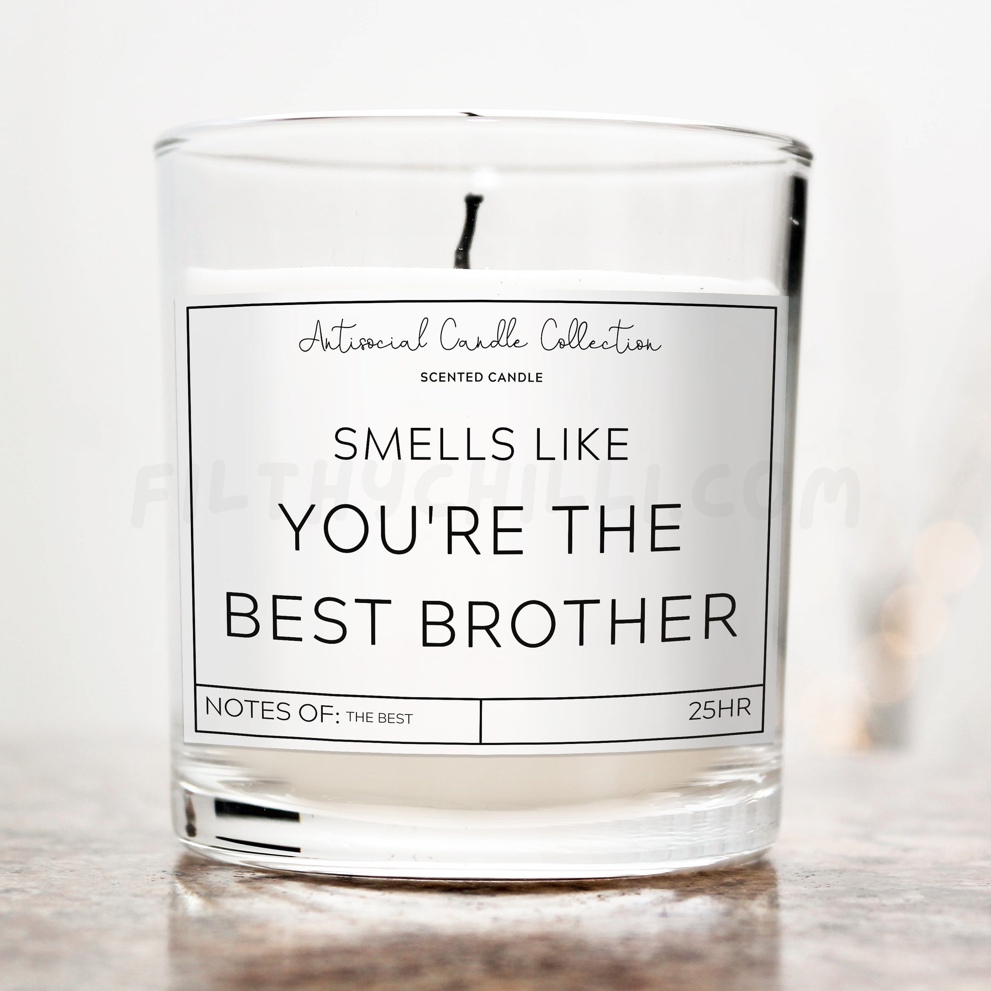 Smells Like You Are The Best Brother Candle