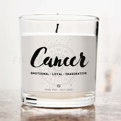 Cancer Star Sign Candle