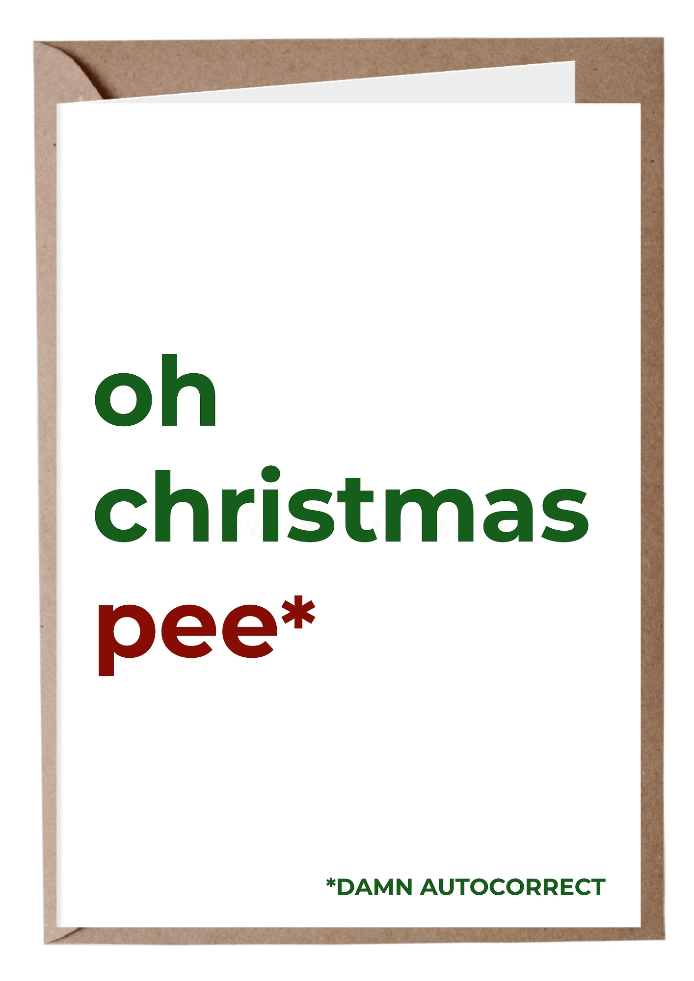 Christmas Pee