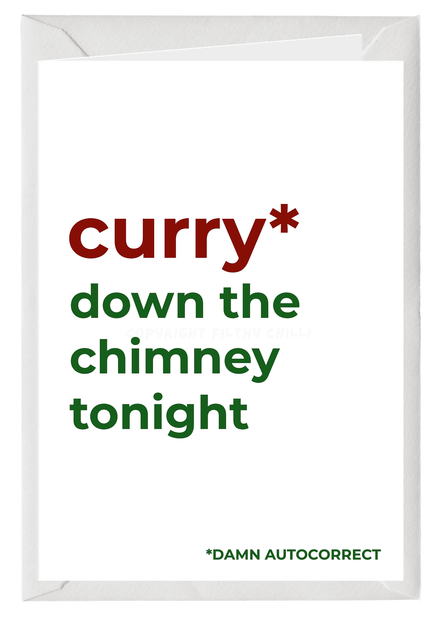 Curry Down The Chimney Tonight