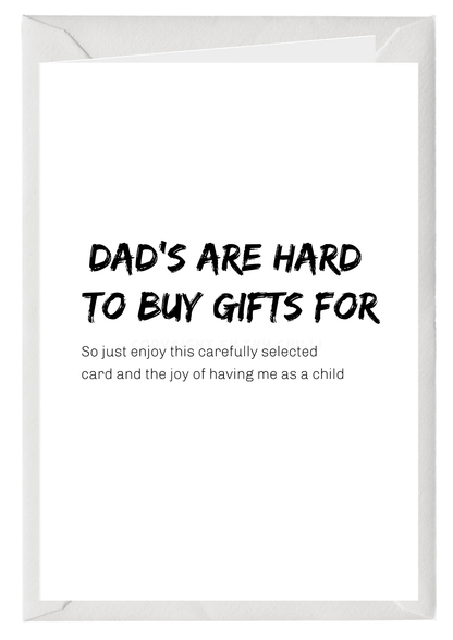 Dads Are Hard To Buy Gifts For