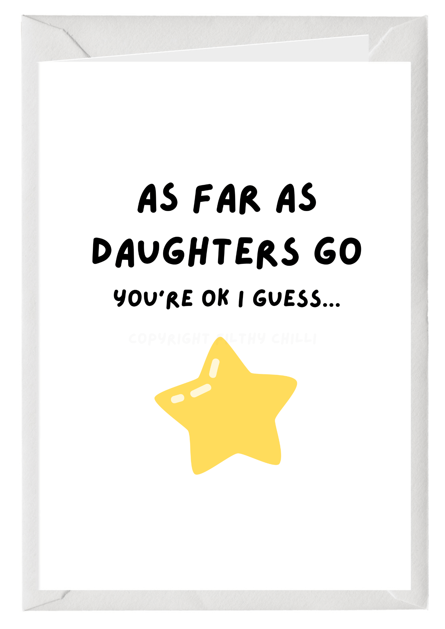 As Far as Daughters Go