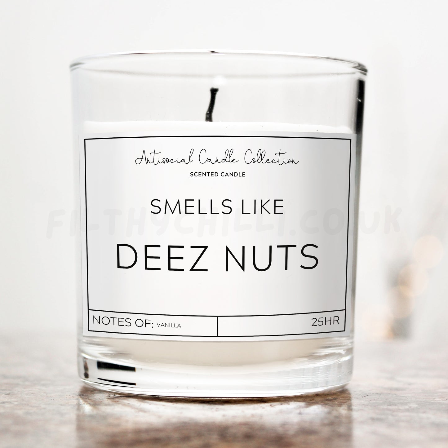 Smells like deez nuts candle 