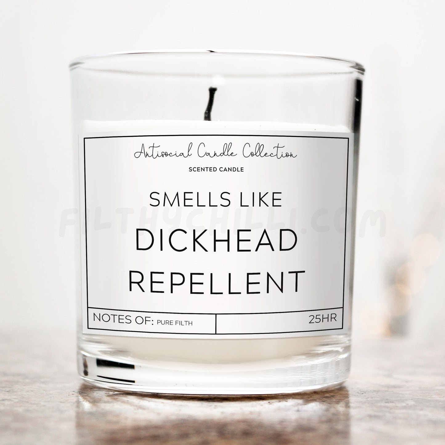 Smells Like Dickhead Repellent Candle