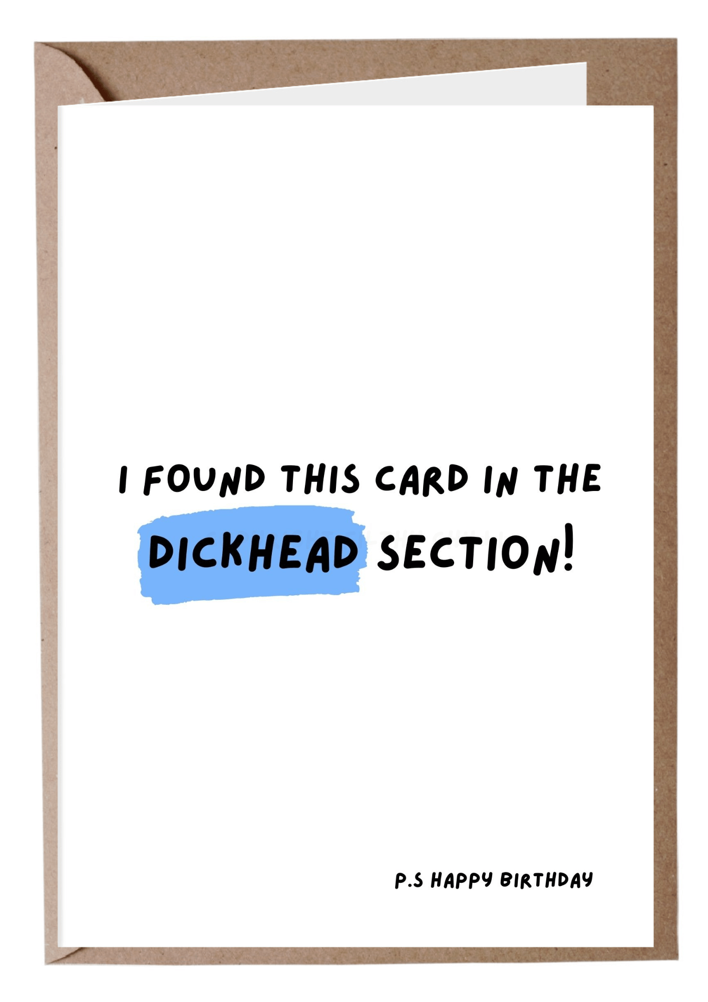 Dickhead Section