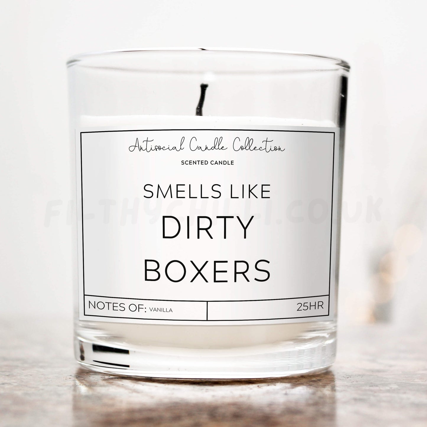 Smells like dirty boxers candle 