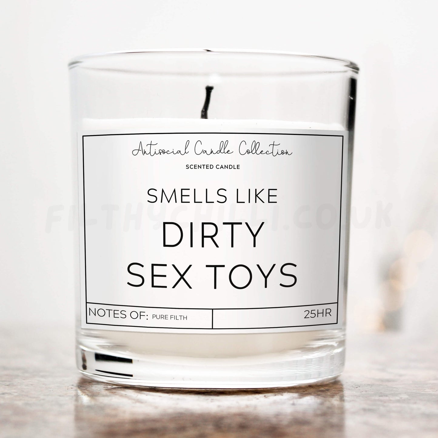 Dirty Sex Toys Candle