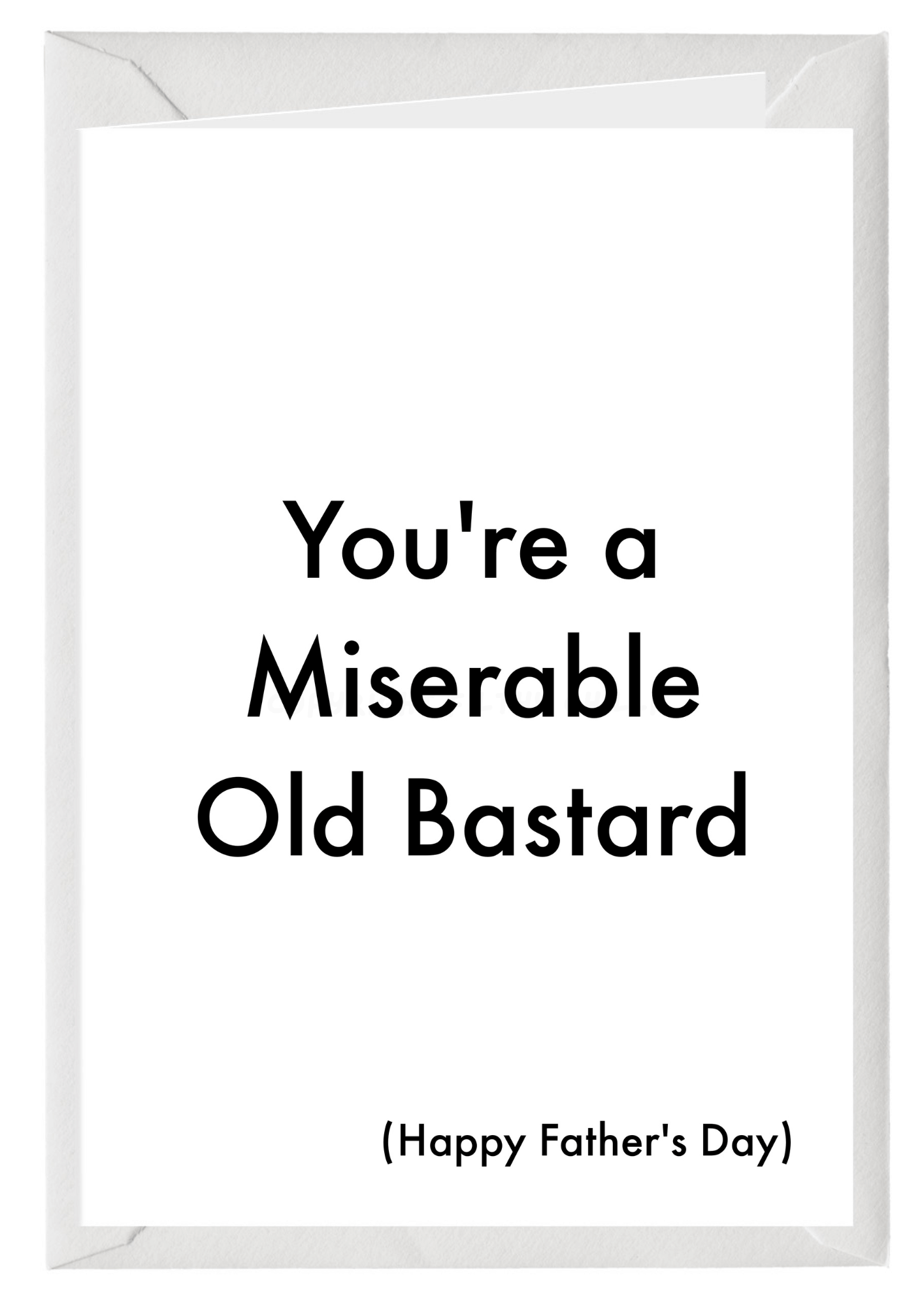 Miserable Old Bastard