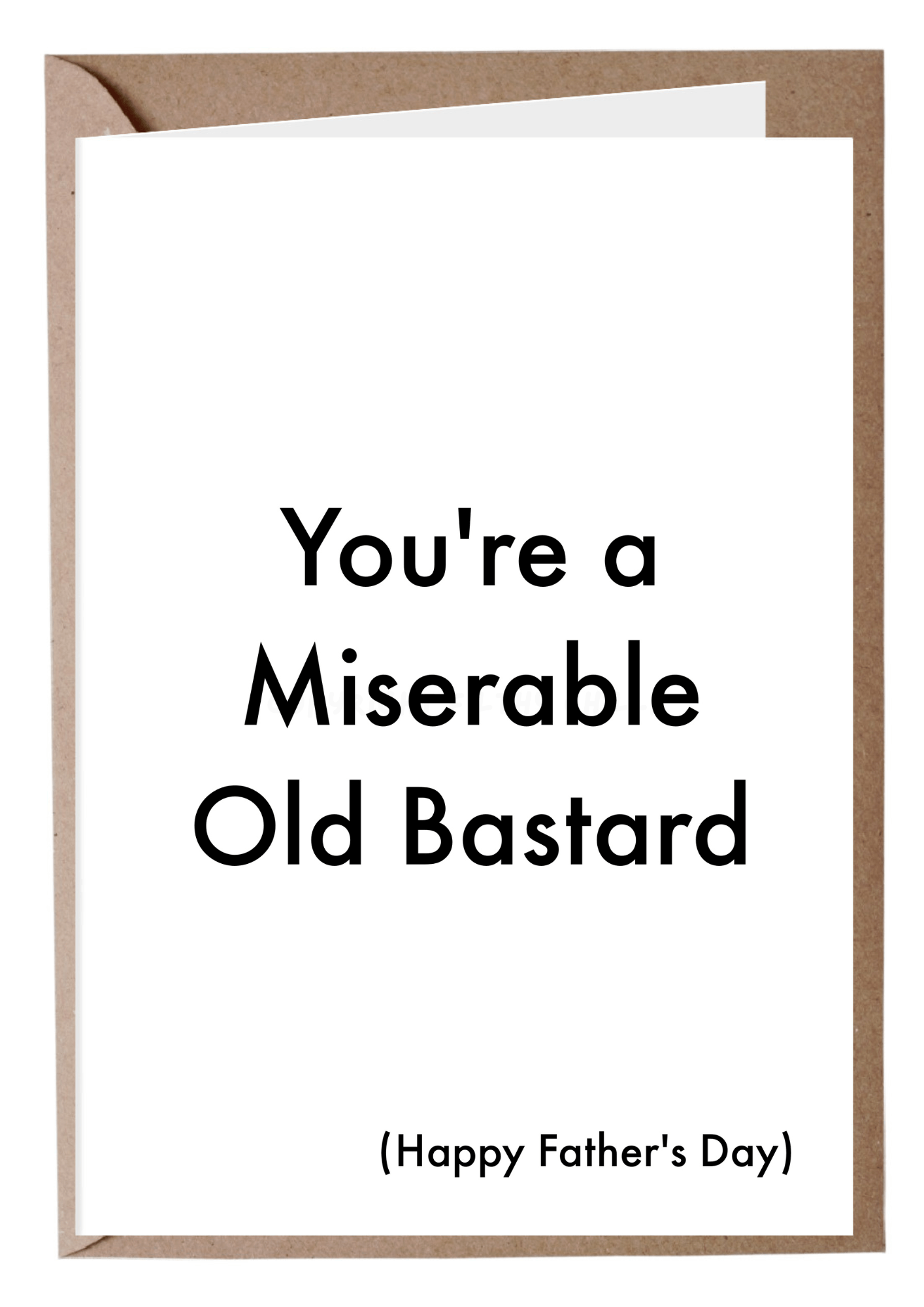 Miserable Old Bastard