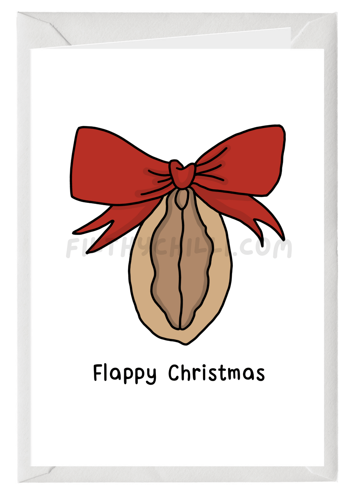 Funny Flappy Christmas Card