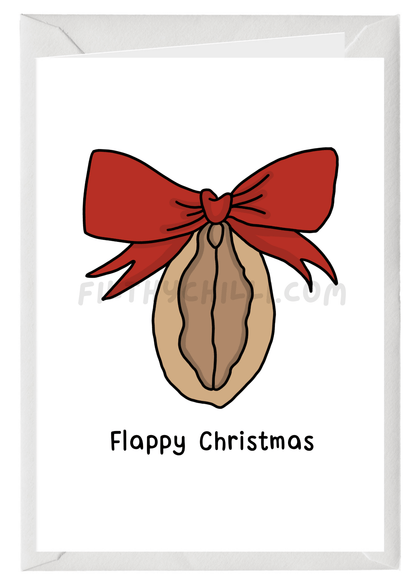 Funny Flappy Christmas Card