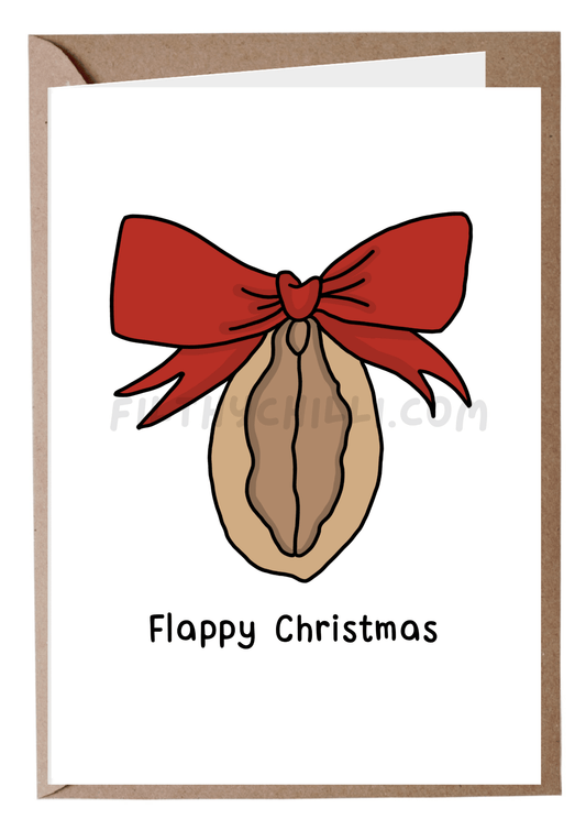 Funny Flappy Christmas Card