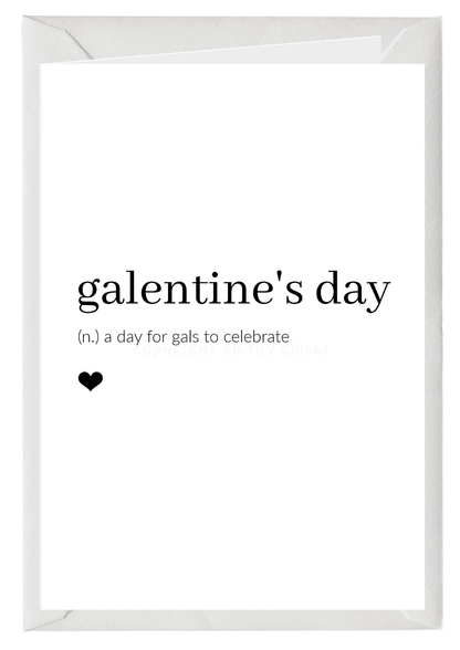 Galentines Day Definition