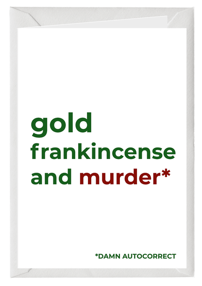 Gold Frankincense and Murder