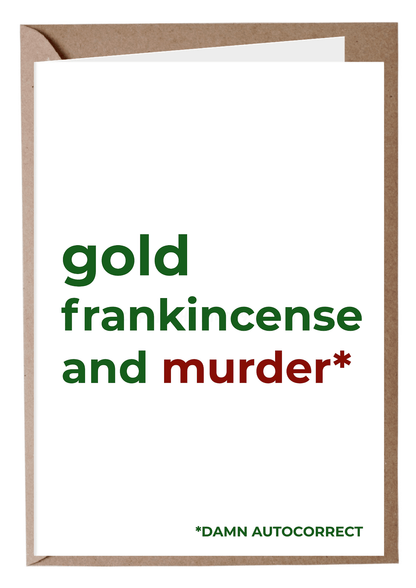 Gold Frankincense and Murder