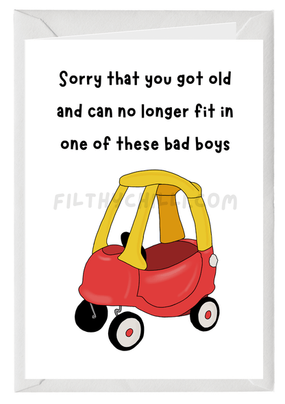 Sorry That You Got Old Card