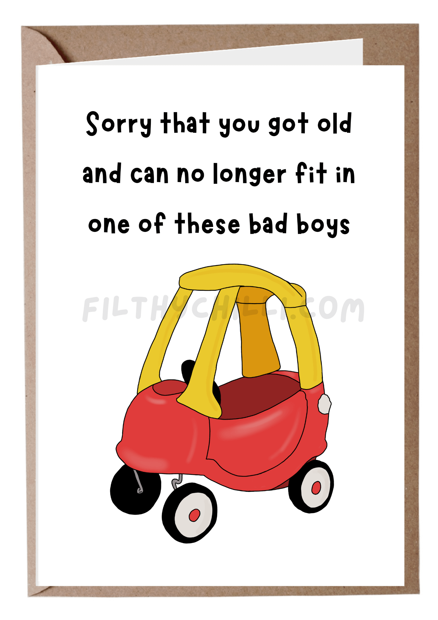 Sorry That You Got Old Card