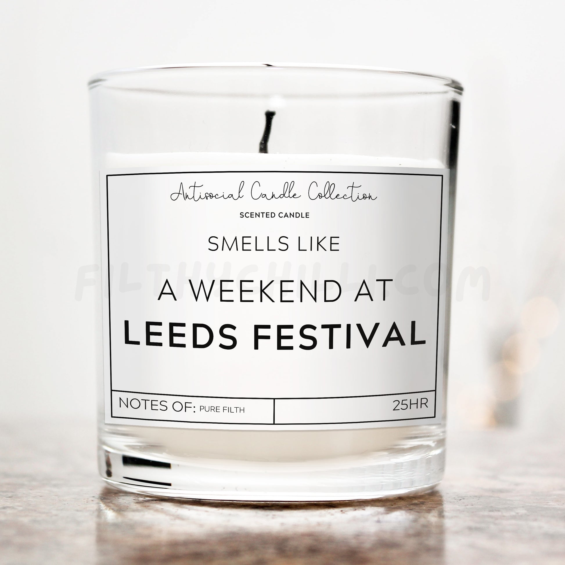 Smells Like A Weekend At Leeds Festival Candle