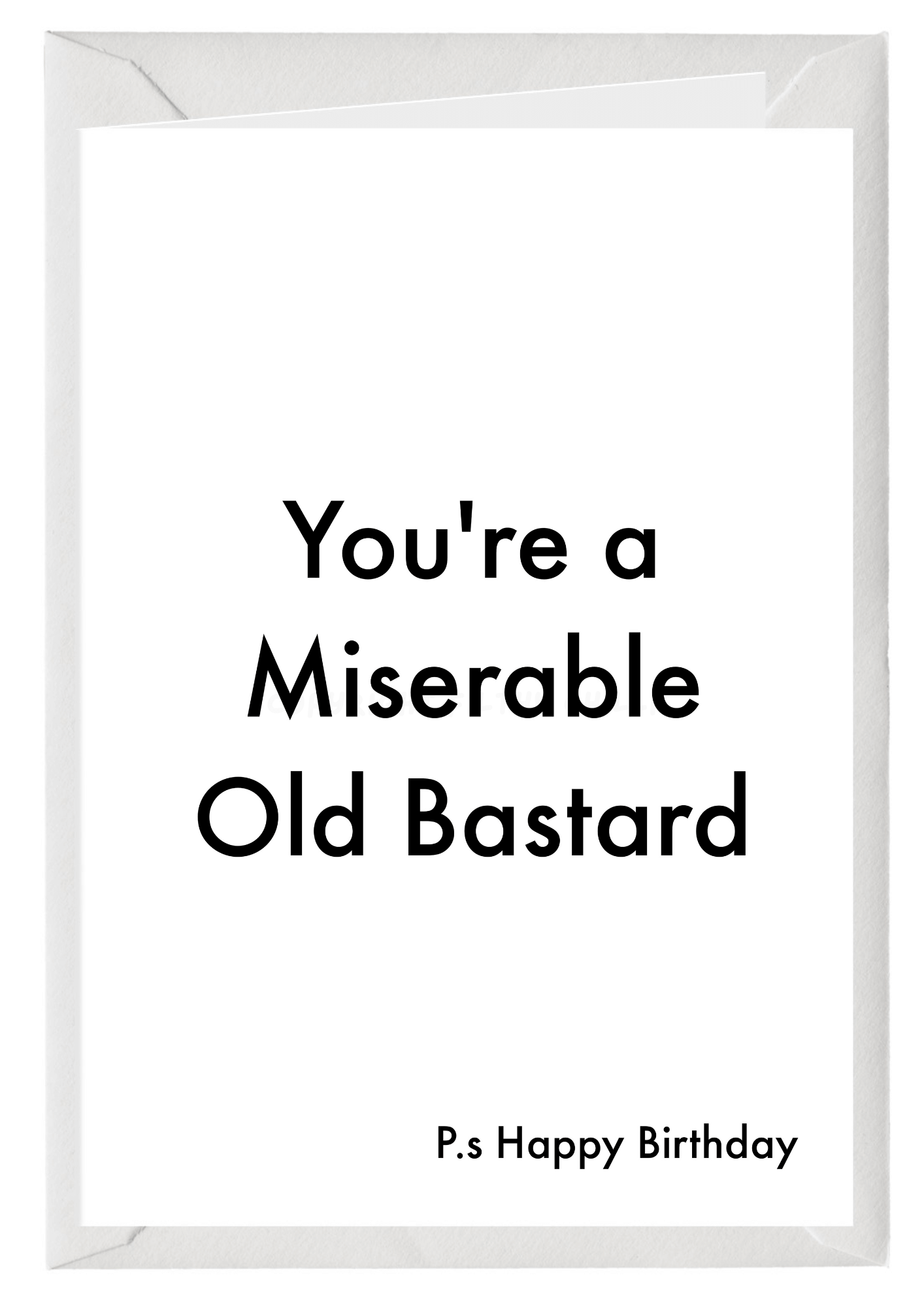 Miserable Bastard