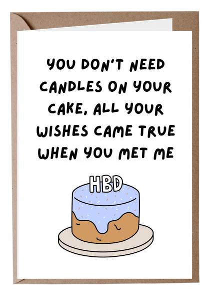 You Don't Need Candles