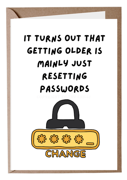 Forgetting Passwords