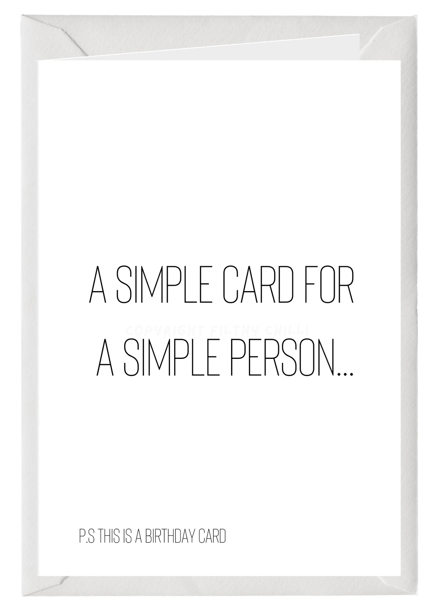 Simple Card