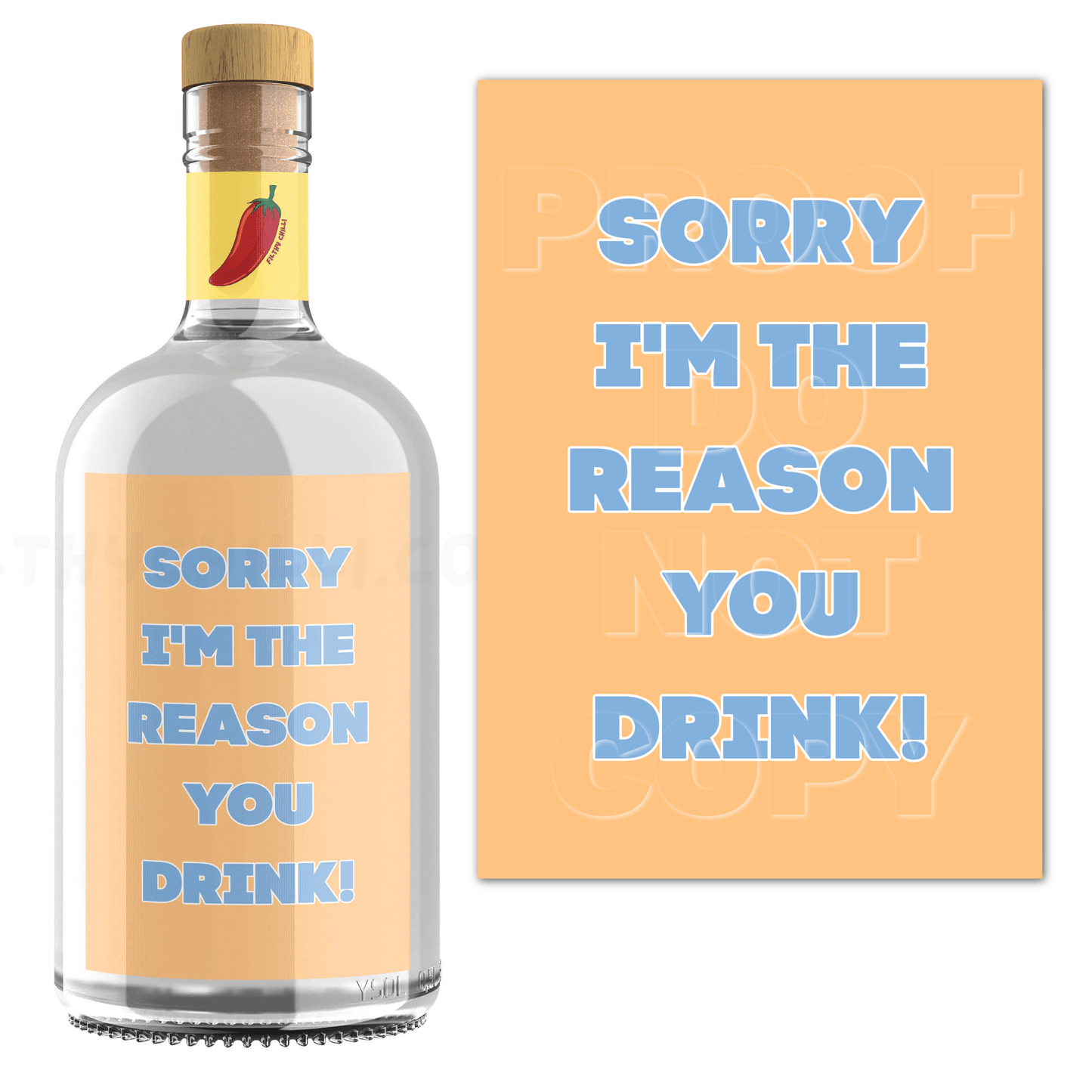 Sorry I'm The Reason You Drink