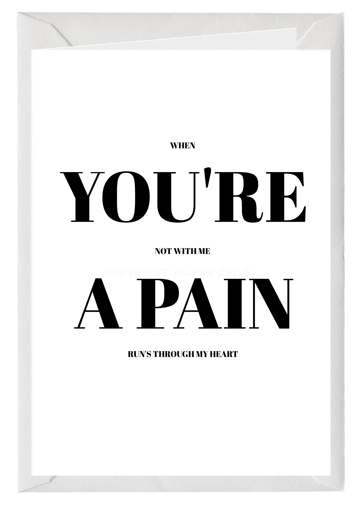 You're A Pain