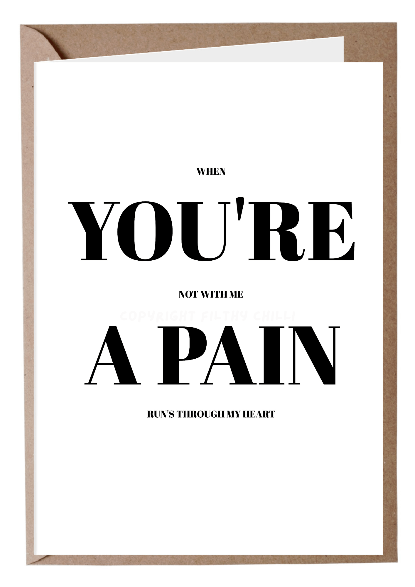 You're A Pain